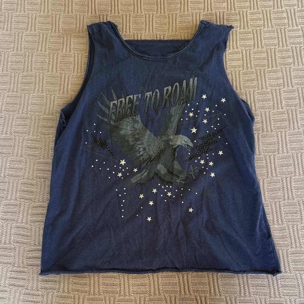 100% Cotton ‘Free To Roam’ Tank